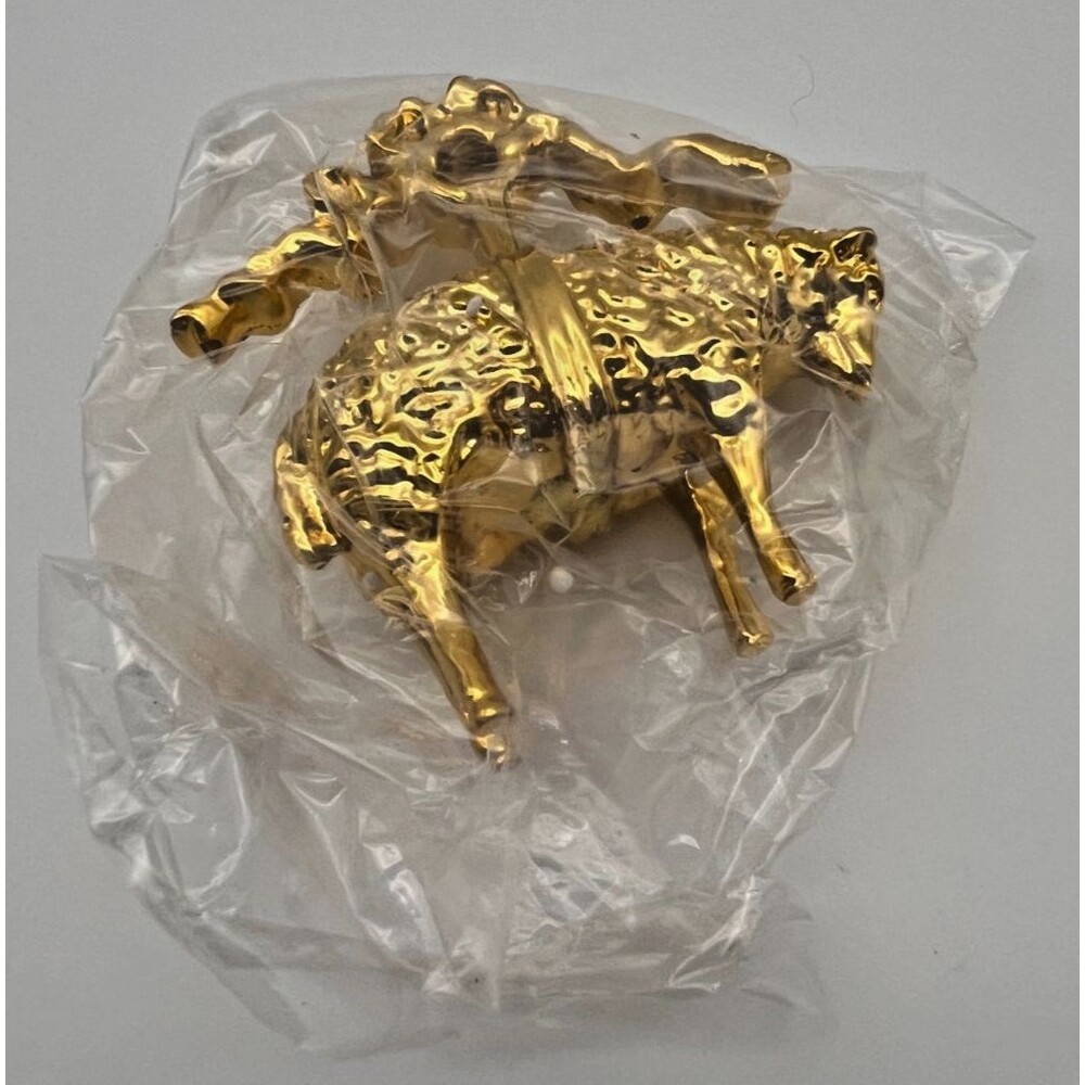 Brooks Brothers 200th Anniversary GOLDEN FLEECE Sheep Logo Ornament NEW